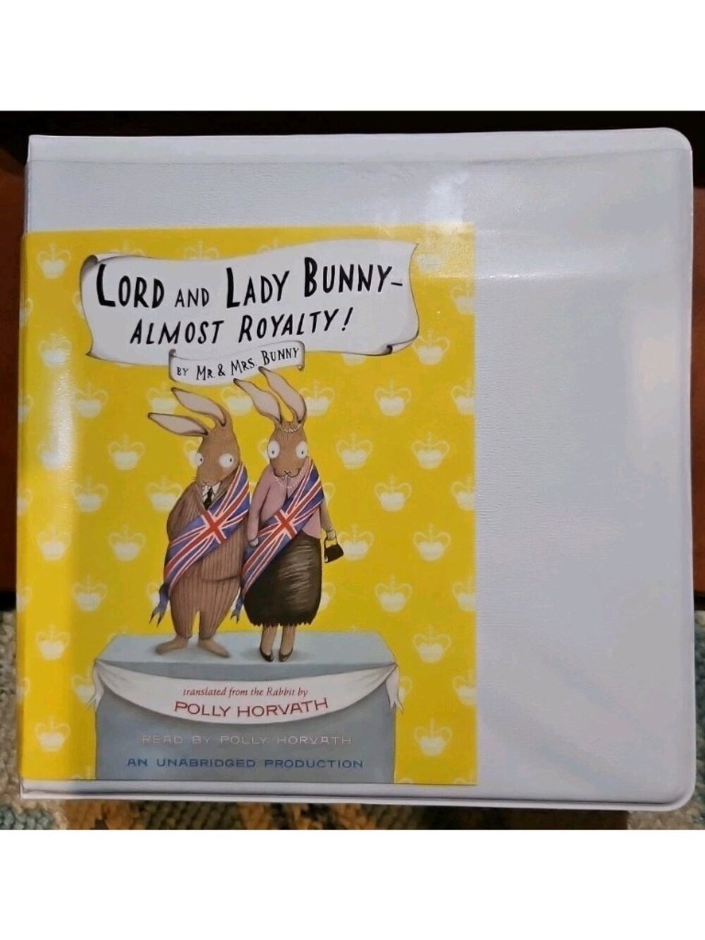 Lord and Lady Bunny--Almost Royalty! by Polly Horvath (2014, CD) New Sealed